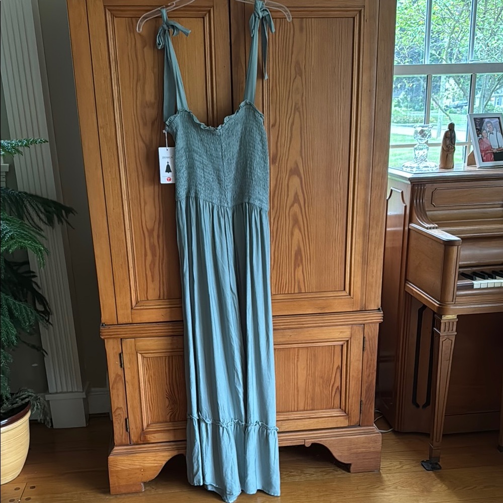 Amazon Maxi Dress with Tie Straps